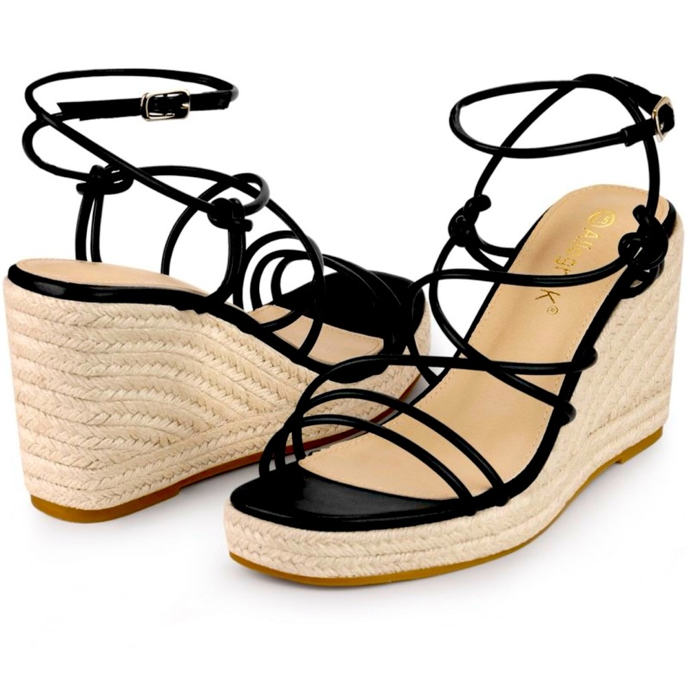 ☀️WRAP ESPADRILLE SANDALS